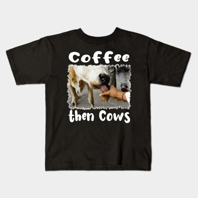 Cute Cows funny Essential Tee Kids T-Shirt by PlanetMonkey